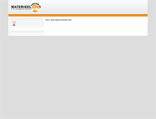 Tablet Screenshot of materieelveiling.nl